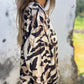 🌸Frühjahrsverkauf 50% Rabatt🌸Frühling Damen Reißverschluss Zebra Druck einteilige Jacke