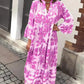 🌸Saisonales Kleid 50 % RABATT🌸 Maxikleid mit Bohemian-Print