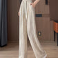 Atmungsaktive Damen Hose mit weitem Bein und Kordelzug