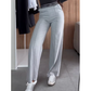Einfarbige, drapierte Damenhose🌸✨ Spring Sale - 49% Rabatt